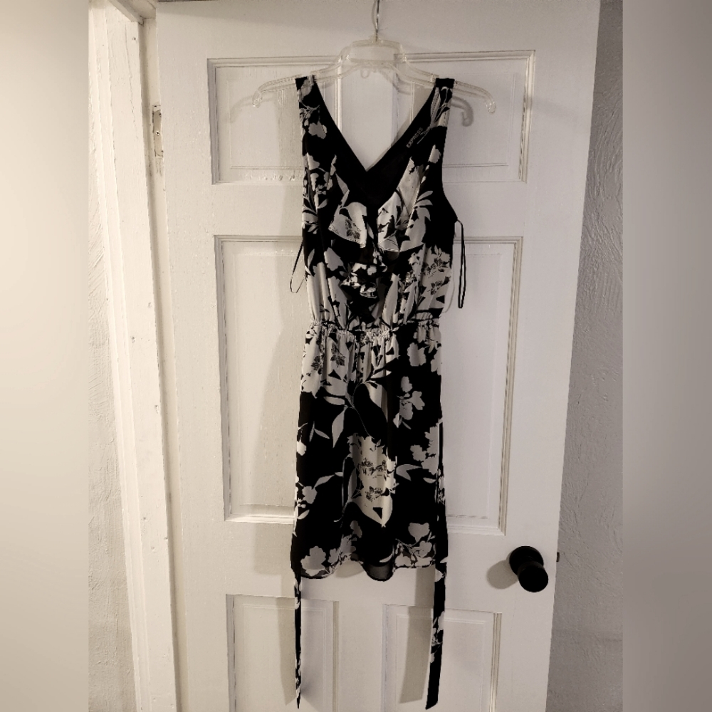 Business casual dress with belt